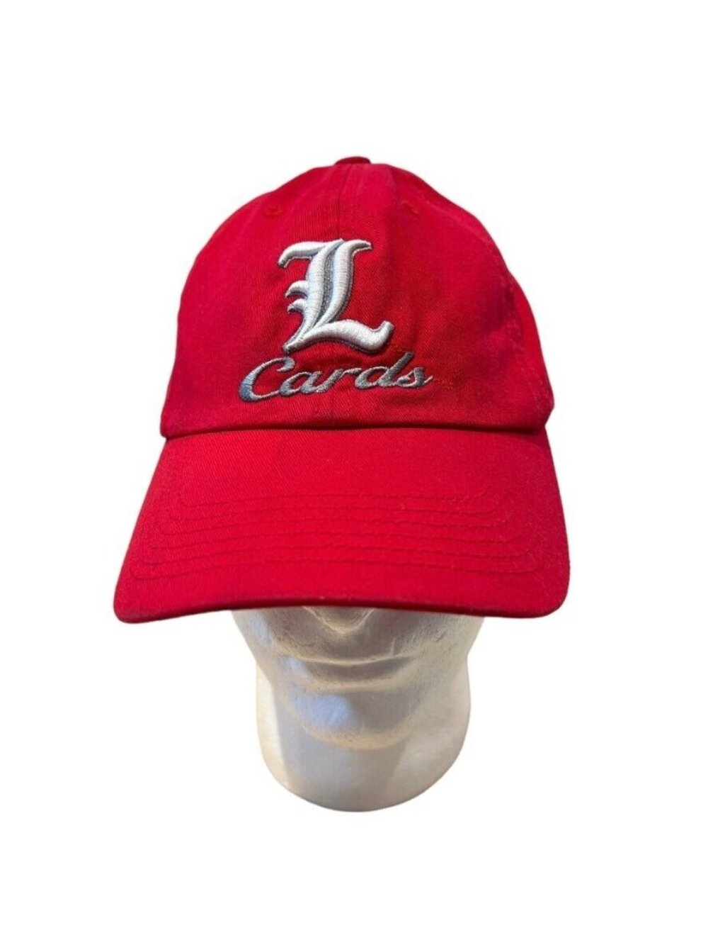 Louisville Cardinals Cards Captivating Headgear Ladies Hat Cap Adjustable Back